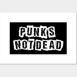 Punk's not dead Posters and Art